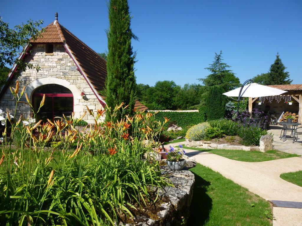 Au Mas De Gamet Bed and Breakfast Théminettes Buitenkant foto