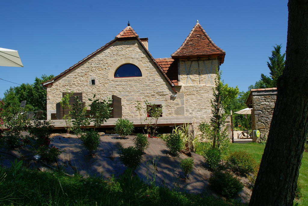 Au Mas De Gamet Bed and Breakfast Théminettes Buitenkant foto
