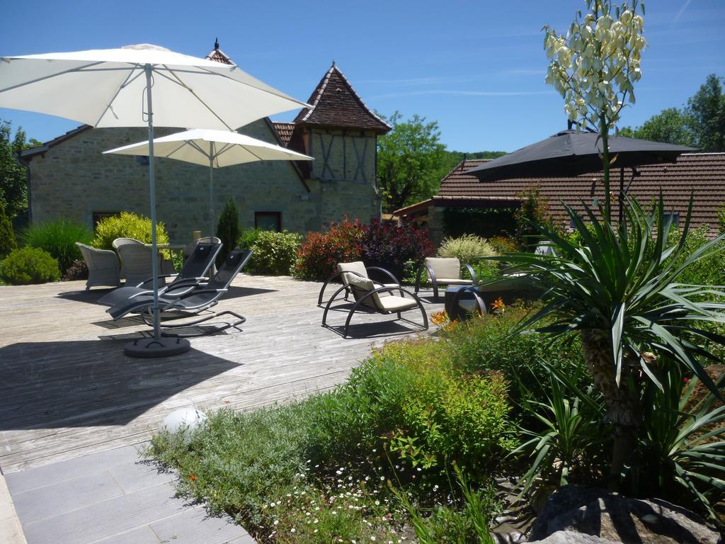 Au Mas De Gamet Bed and Breakfast Théminettes Buitenkant foto